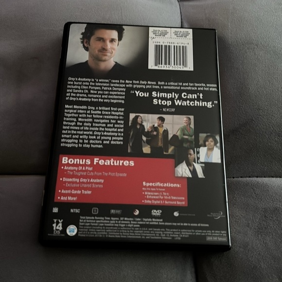 Grey's Anatomy Season One DVD - Picture 2 of 6